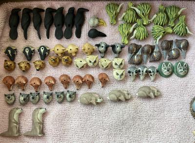 Sm Spirit Animal Beads/Pendants