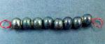 Palladium Glaze Bead Set - 8  (8mm)  bea