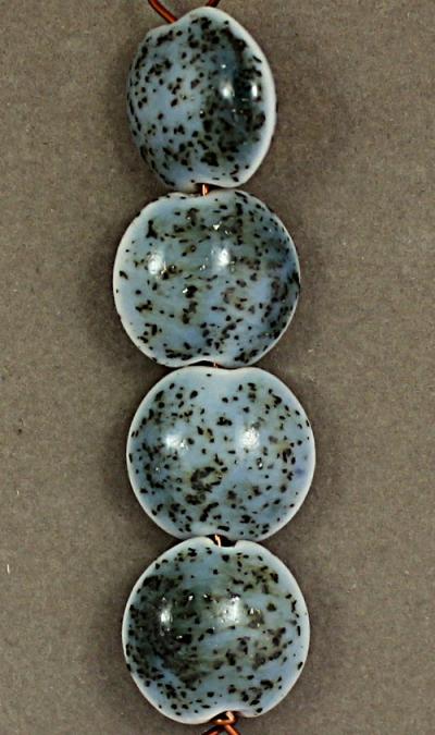 Blue Sparkle -- 4 beads