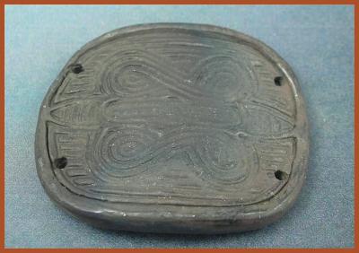 Swift Creek Stamp Bracelet Focal