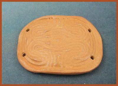 Swift Creek Stamp Bracelet Focal