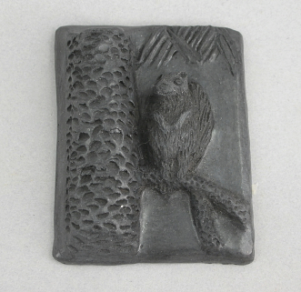 Squirrel hand sculpted Cab