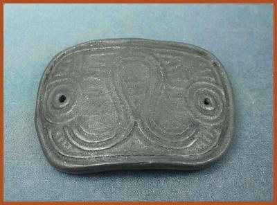 Swift Creek Stamp Bracelet Focal