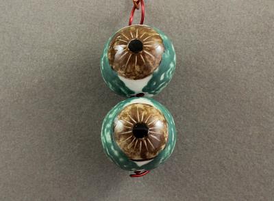 EyeBall Beads -- One Pair - sizes and co