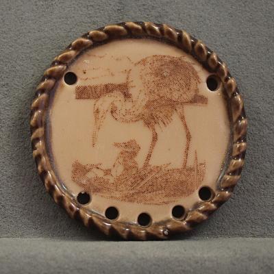 Shield Pendant with transfer design
