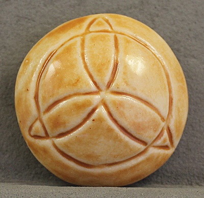 Large Triquetra Button - Various Colors