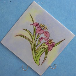 Floral Plaque