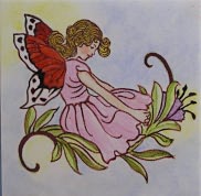 Fairy on Flower Plaque