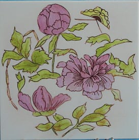 Floral Plaque