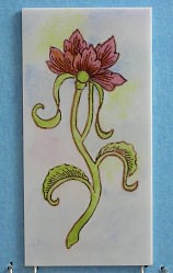 Floral  Plaque