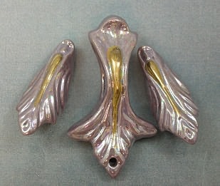 Long Leafy Slide Set - Purple w/Gold & M