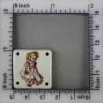 Victorian Girl bracelet focal