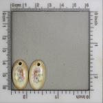 Antique Repro Design Charms -- Pair